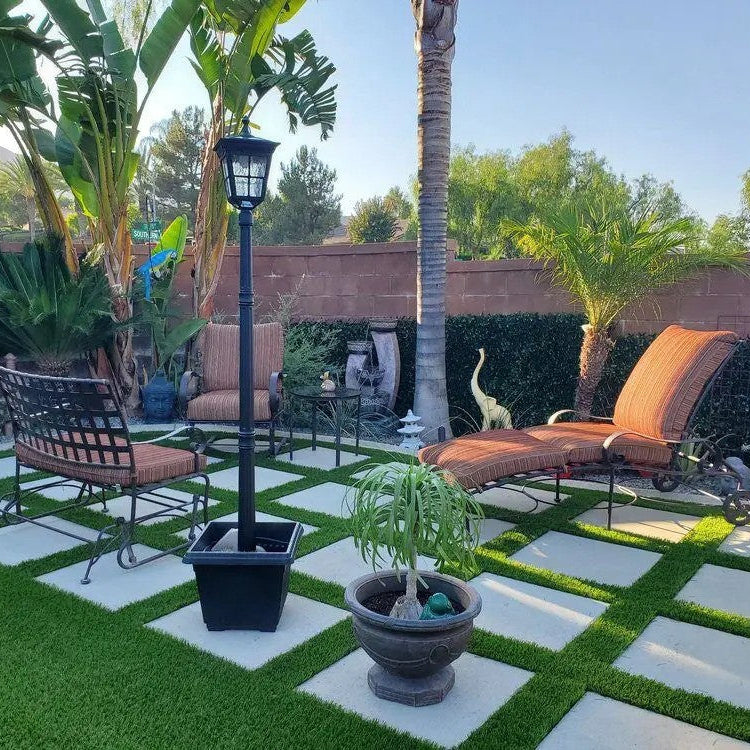 Customized Artificial Grass Work