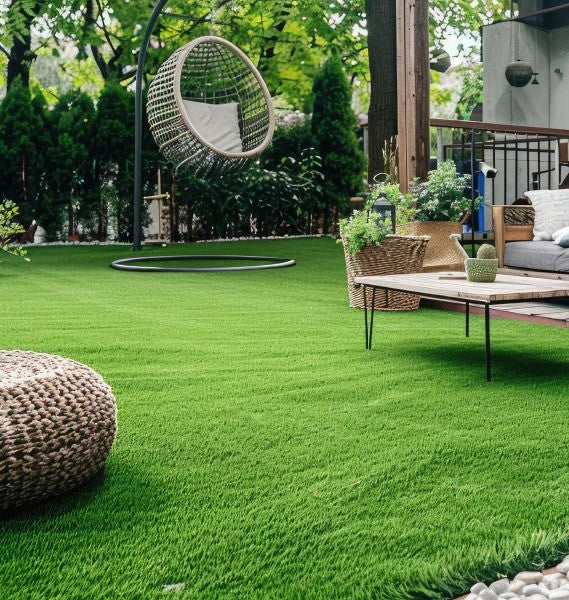 Customized Artificial Grass Work