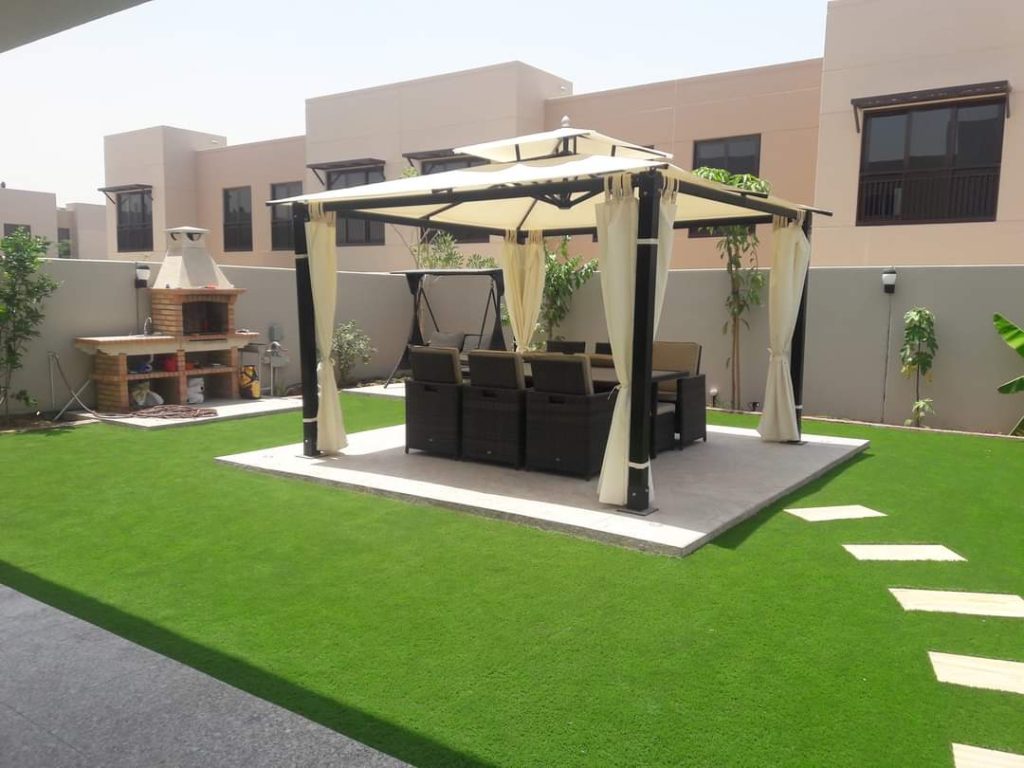 Customized Artificial Grass Work